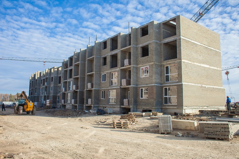 Ход строительства квартир в ЖР Гармония за Ноябрь 2018 г.Михайловск