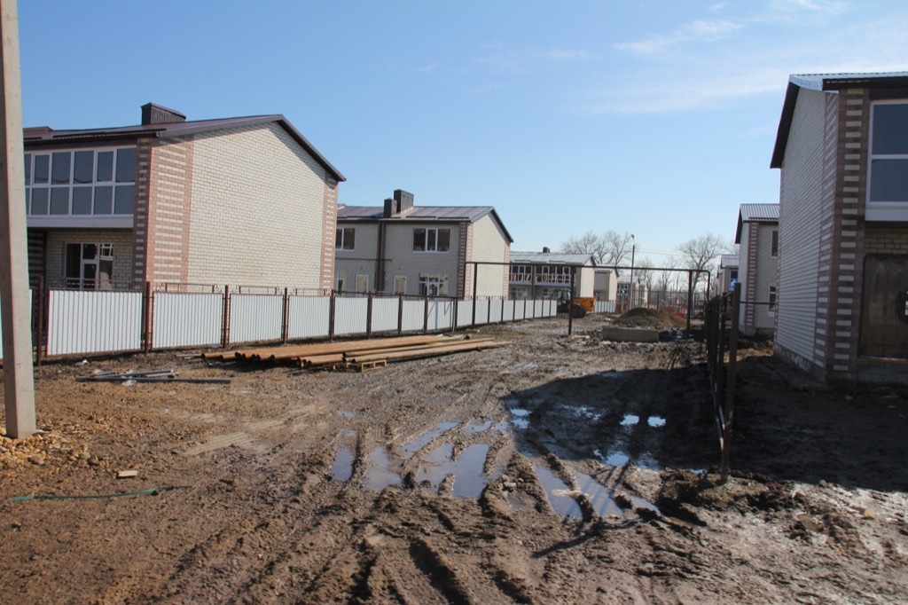 Ход строительства таунхаусов в ЖР Гармония за Февраль 2015