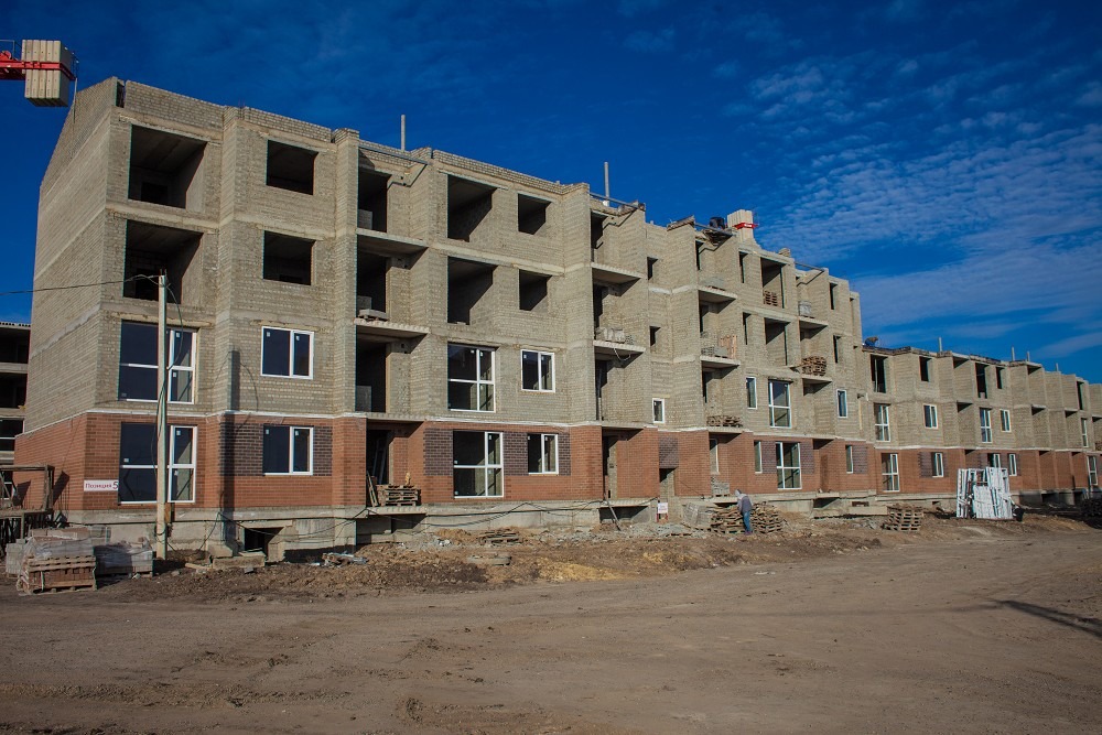 Ход строительства квартир в ЖР Гармония за Ноябрь 2018 г.Михайловск