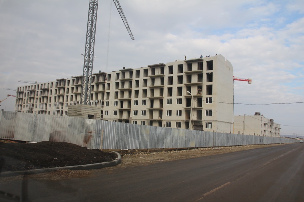 Ход строительства квартир в ЖР Гармония за Январь 2015 г.Михайловск