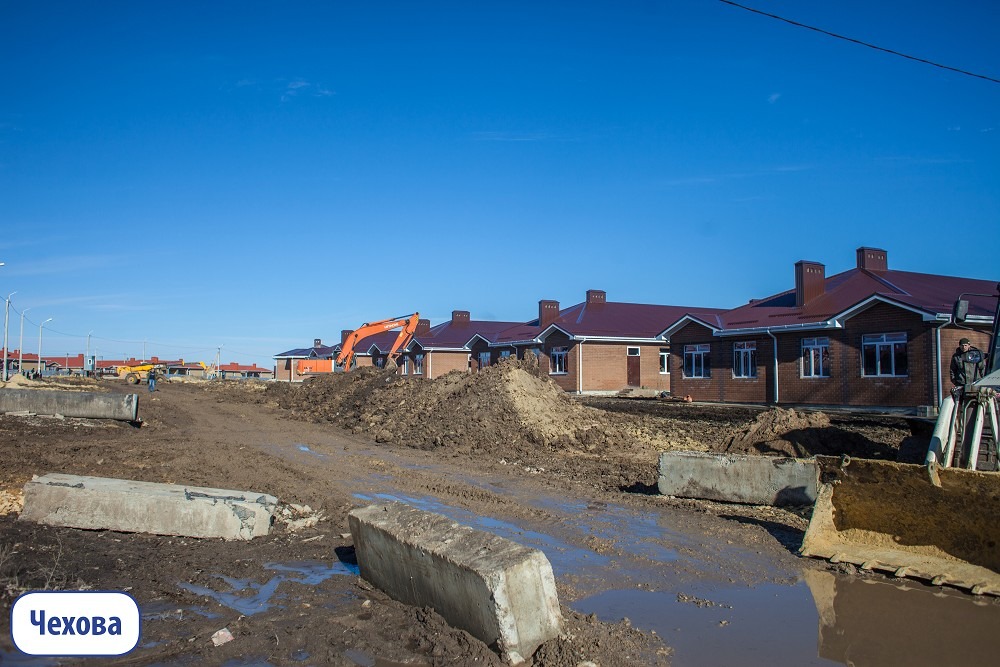 Ход строительства домов в ЖР Гармония за Февраль 2019 г.Михайловск