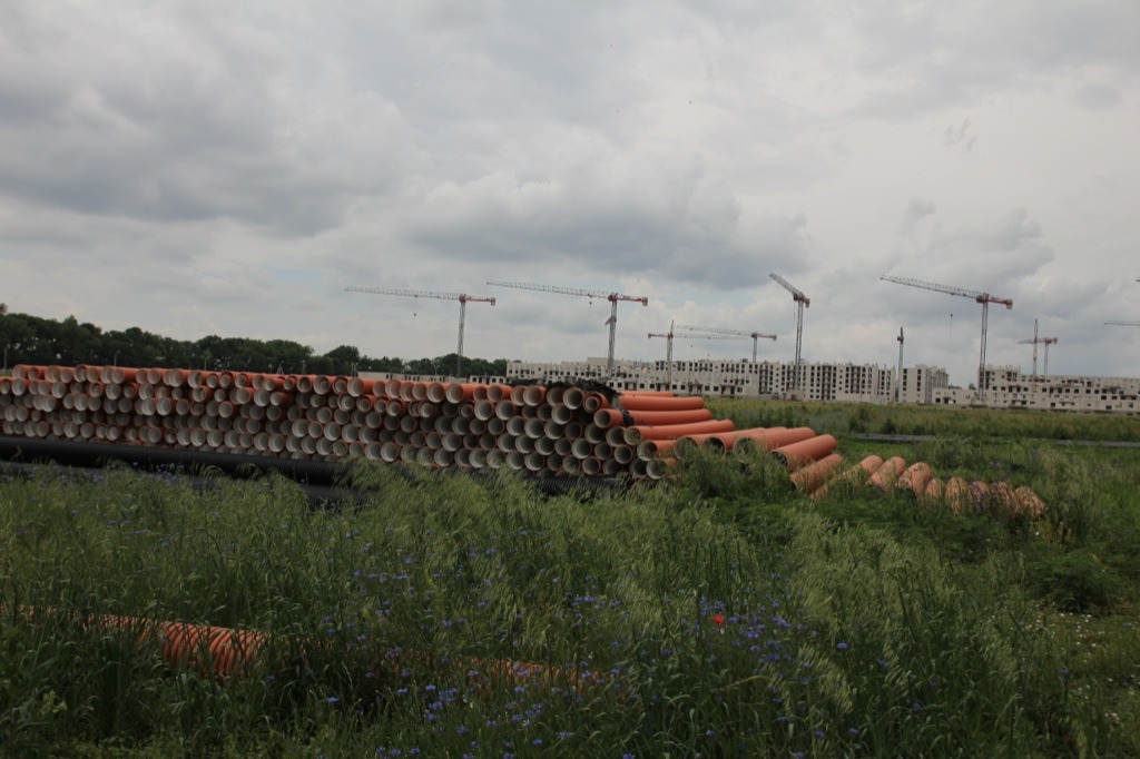 Ход строительства квартир в ЖР Гармония за Май 2014 г.Михайловск
