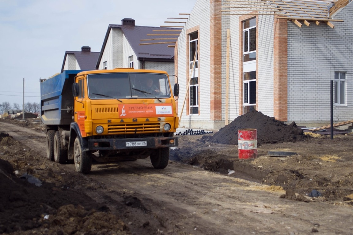 Ход строительства домов в ЖР Гармония за Весна - Лето 2016 г.Михайловск