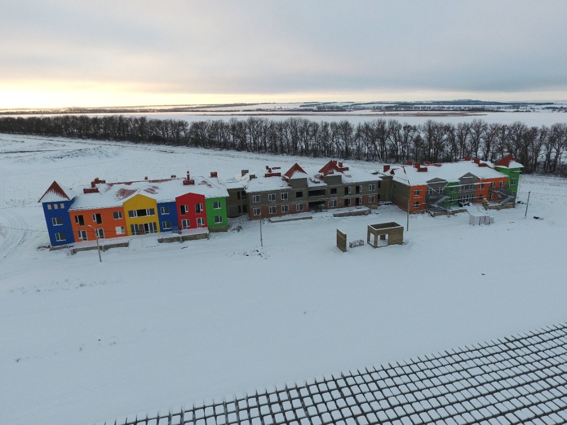 Ход строительства детского сада "Гармошка" в ЖР Гармония за Январь 2018